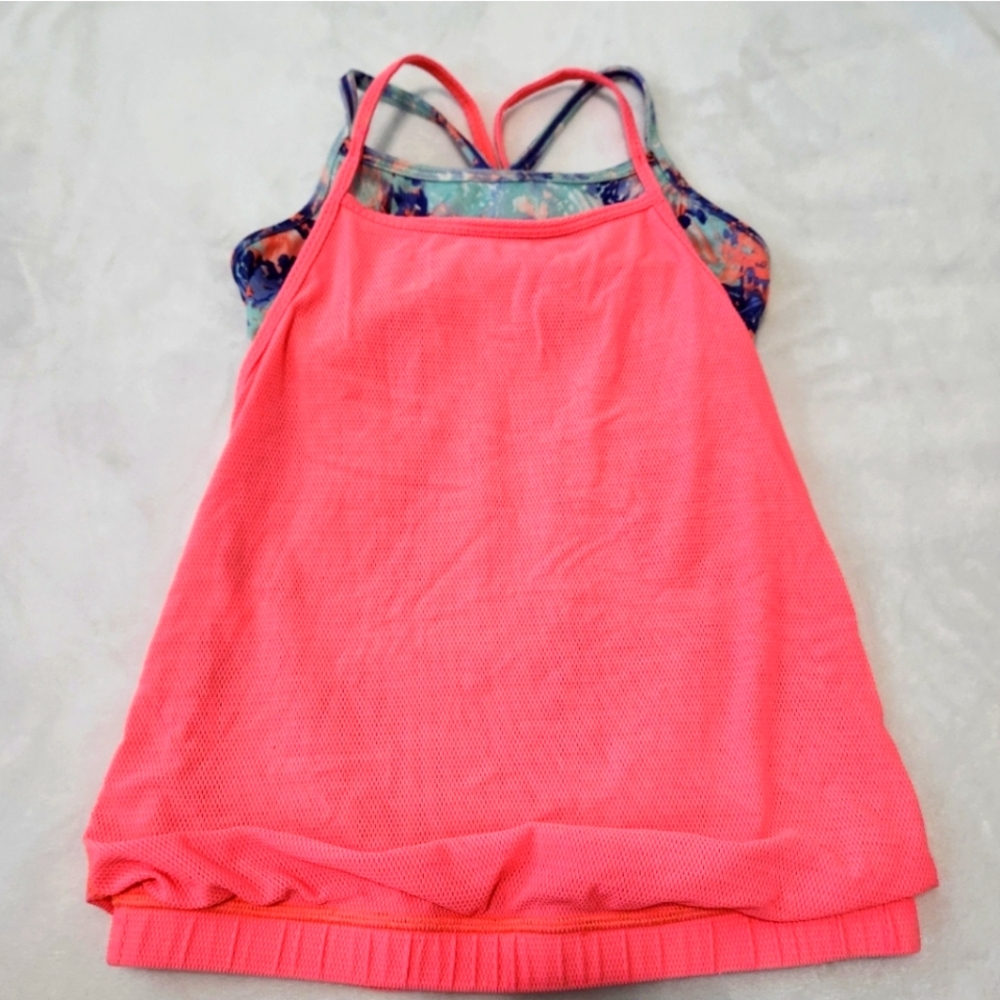 Ivivva Lululemon Girls Size 7 Athletic Tank